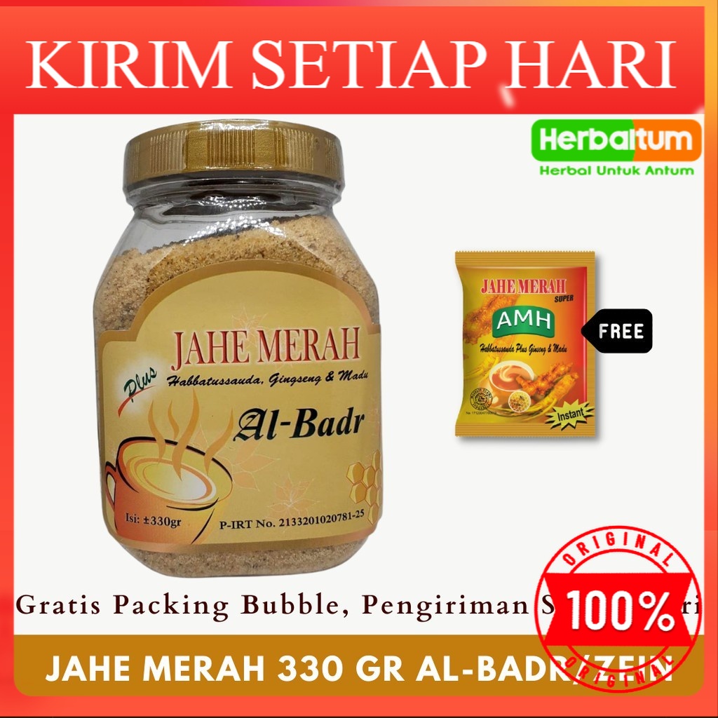 

Minuman Hangat Tradisional | Jahe Merah Zein di Toples 330 gr