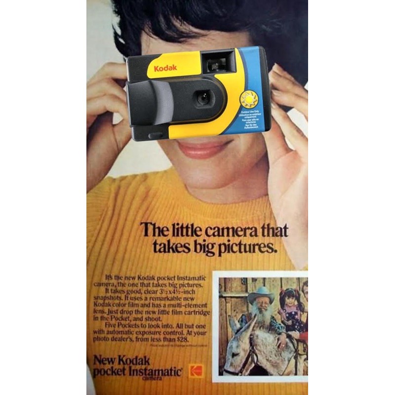 Disposable Camera Kodak Daylight Single Use Shopee Indonesia