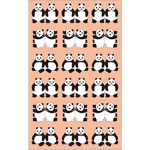 

Mind Wave Sticker Index Seal A Cute Panda