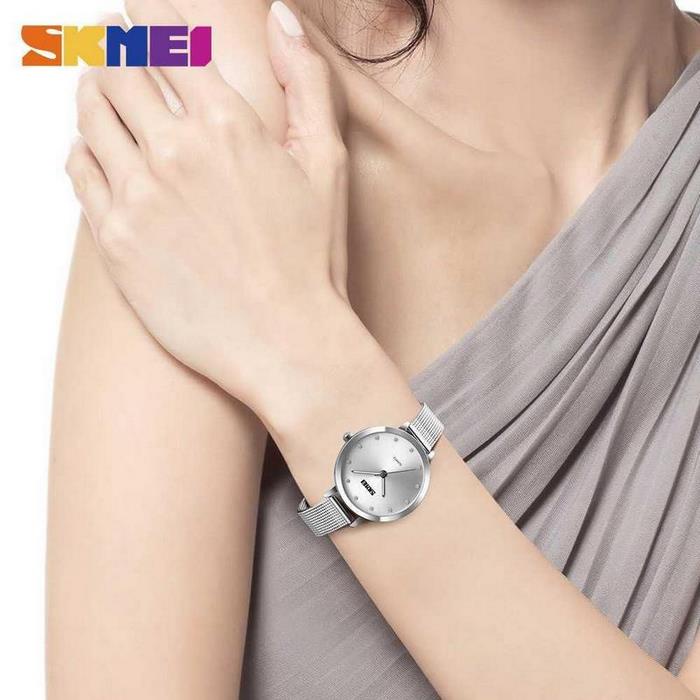 SKMEI Jam Tangan Luxury Wanita - Silver