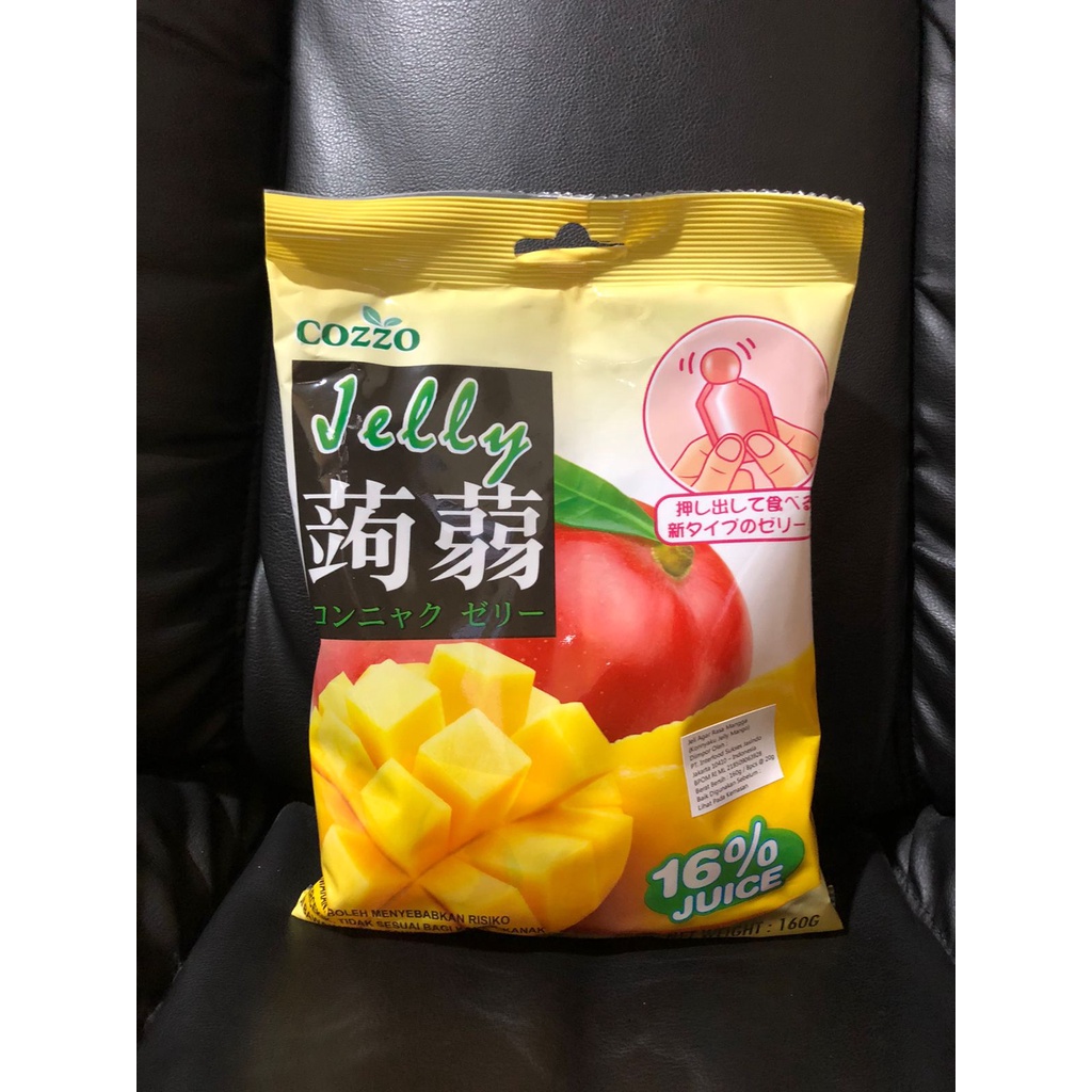 Cozzo Jelly Agar Rasa Mangga / Konnyaku Fruit Jelly Mango 160g