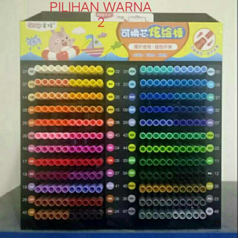 

REFILL ISI ULANG GRASP PILIHAN WARNA 2 TIPE GWP 61304