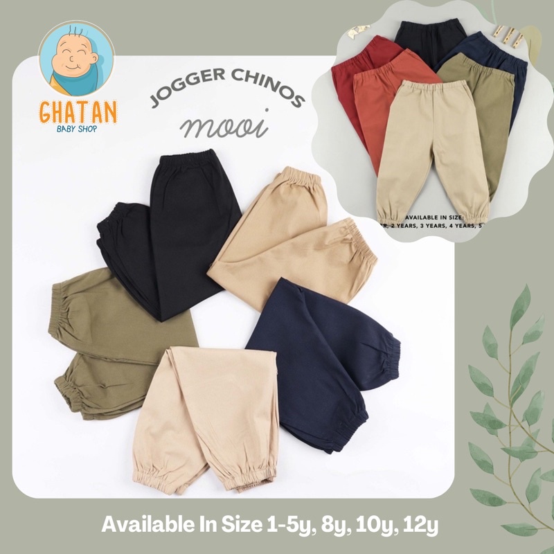 Mooi Jogger Chinos Pants - Celana Jogger Anak