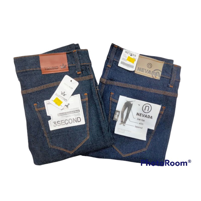 celana panjang jeans pensil pria garment street/mellar