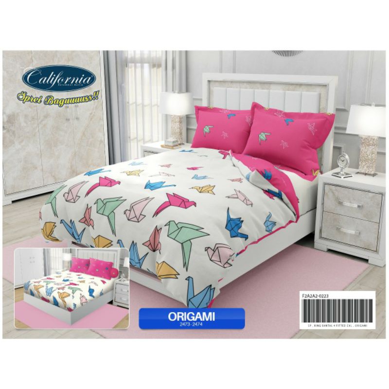 

Sprei California Origami