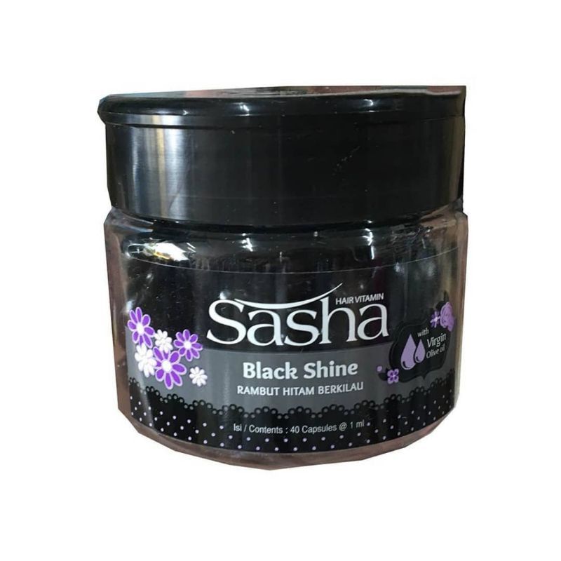 Sasha Hair Vitamin Rambut isi 40 Pcs Original