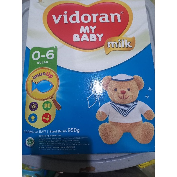 vidoran 0 6 bulan 925gr