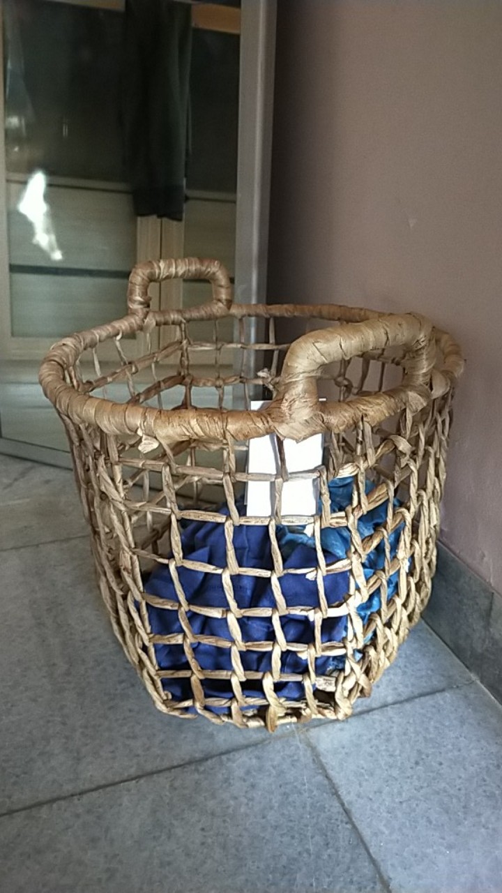 Byhand Limited Keranjang Enceng Gondok / Large Basket-natural Home Decor / Roan Basket