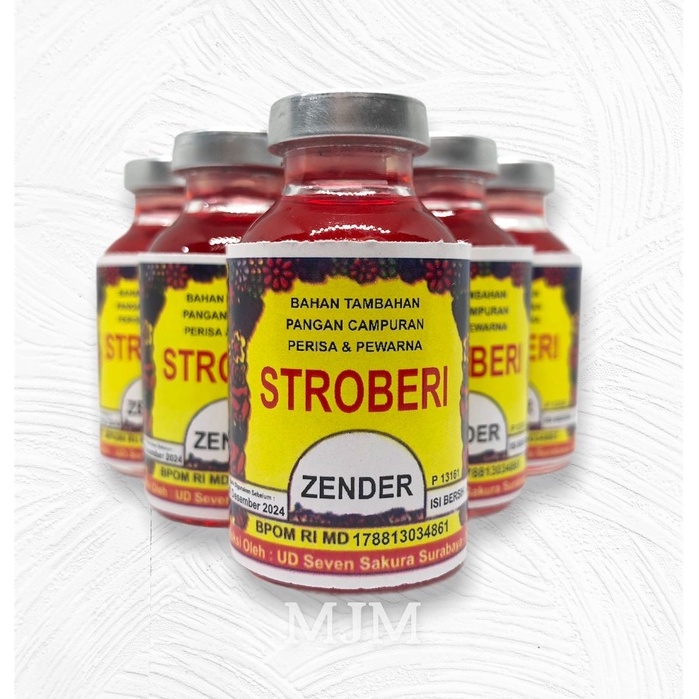 

Zender Perisa Essence Strawberry 20 ML Pewarna Makanan / Sumba / Pasta Aroma Baking Bahan Kue Baking Penyedap Kue Syrup / Sirup Rasa Stroberi