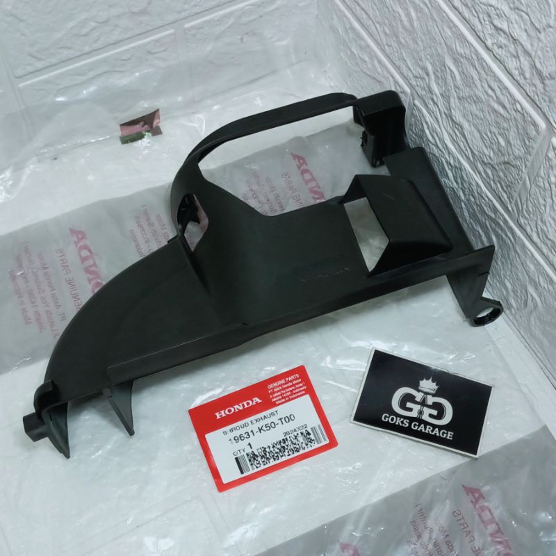 Tutup Mesin Bawah Shroud Exhaust BeAT Sporty eSP Vario 110 esp 19631-K50-T00