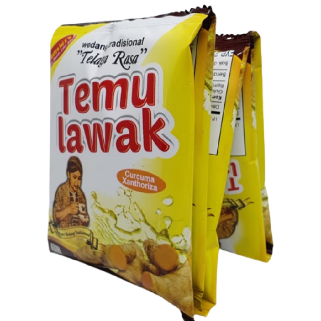 

Wedang Temulawak Bubuk Instan Siap Seduh Telaga Rasa 110 g Isi 5 Sachet