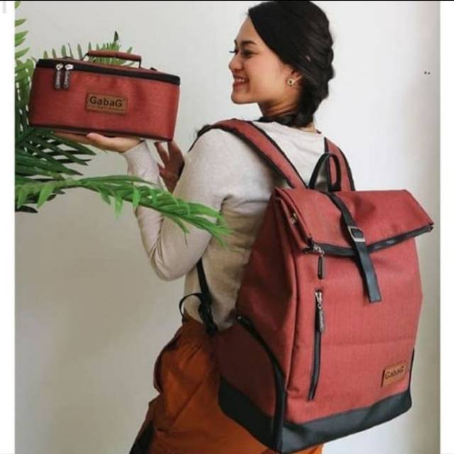 GABAG Anjasmara Cooler Bag Backpack Coolerbag Ransel Tas ASI