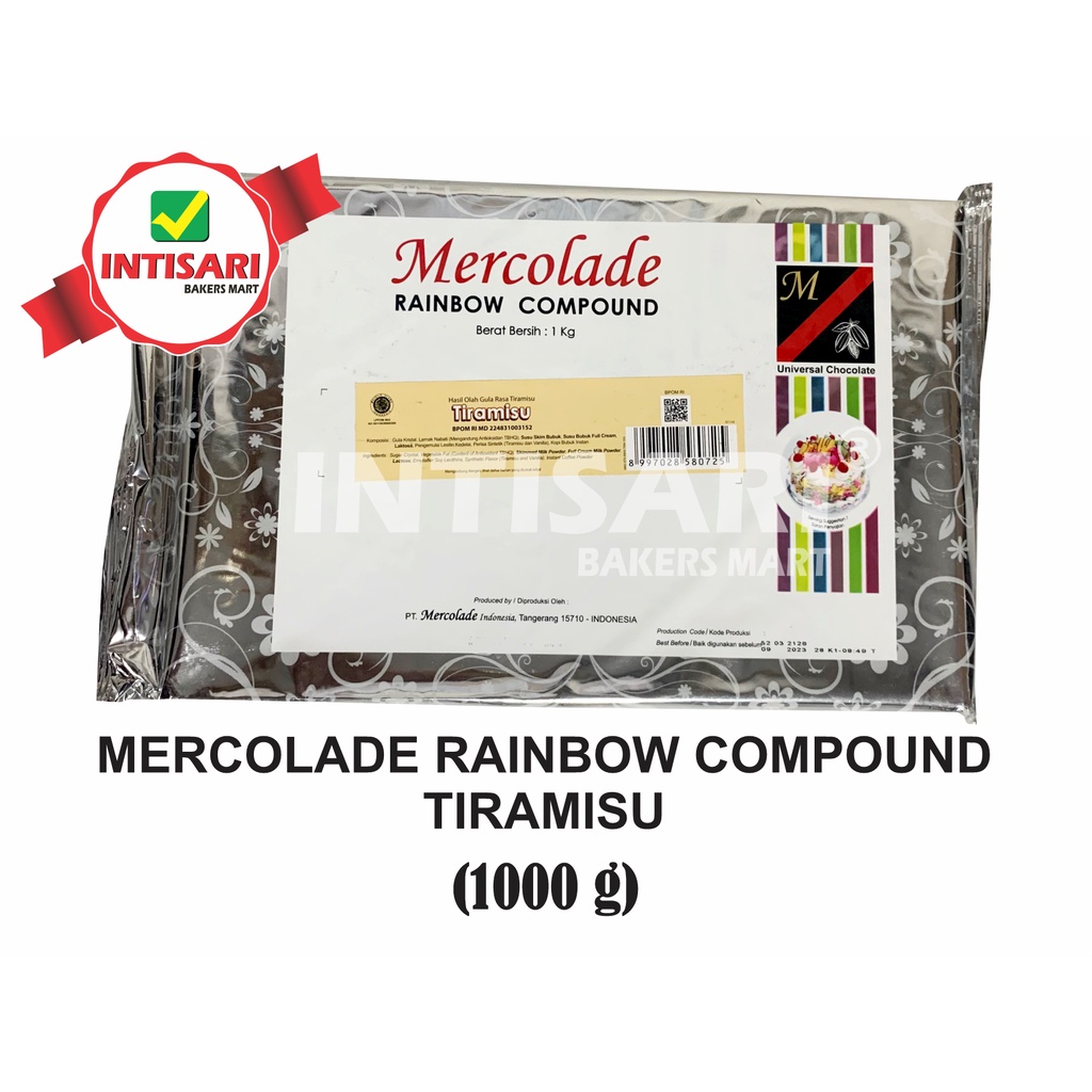 

MERCOLADE RAINBOW COMPOUND TIRAMISU 1000 G