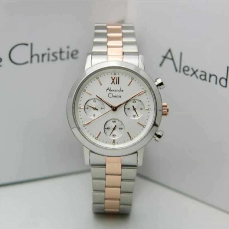 jam tangan alexandre christie wanita 2901
