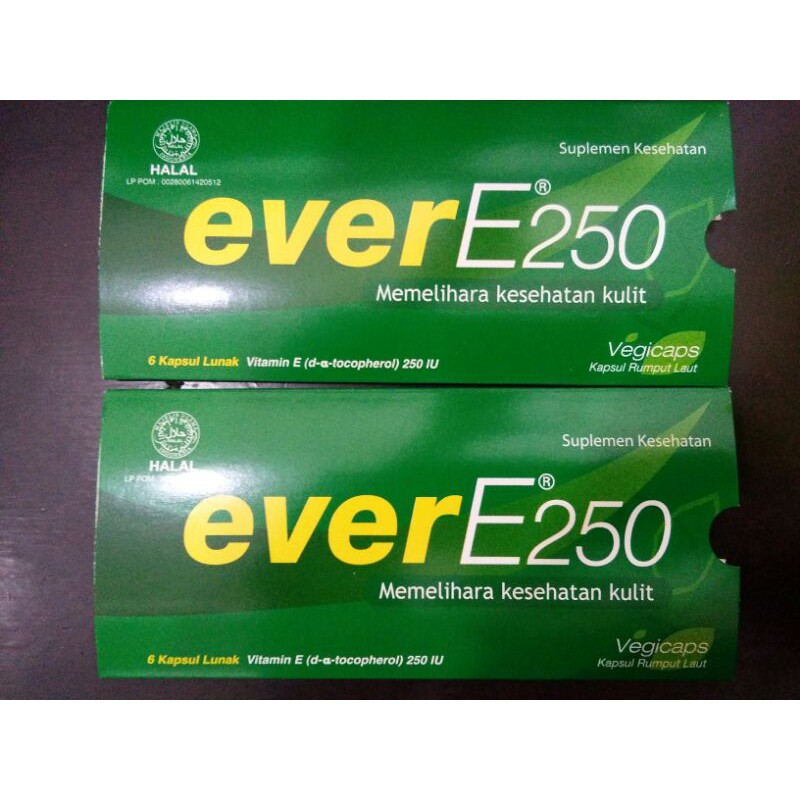 Ever E 250 IU Strip 6 Kapsul