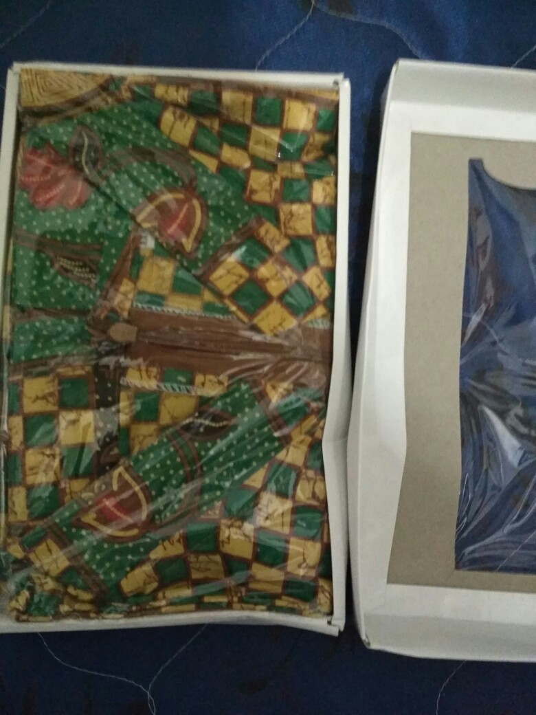 Tunik Batik Kembang Sinaran Hijau Dsc04200