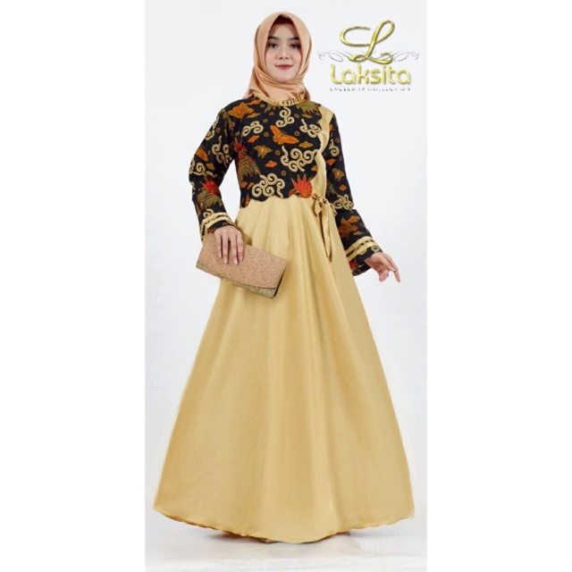 Gamis Batik / Batik murah / Batik modern / batik pesta