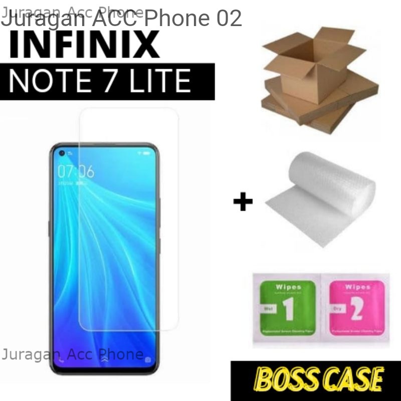 Tempered Glass Tg Kaca Bening Type Infinix Note 7 Lite Screen Guard And Protect INFINIX Note 7 Lite 