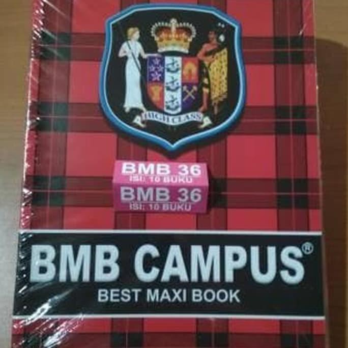 

BUKU TULIS BMB CAMPUS 36 LEMBAR (10 BUKU)