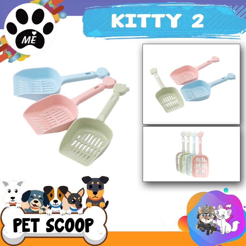 Pet Scoop &quot;KITTY 2&quot; Serokan Pasir Kucing