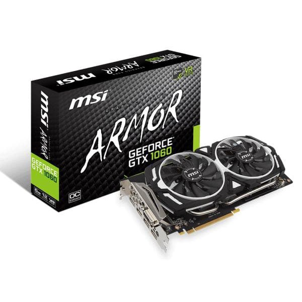 " MSI GTX 1060 ARMOR 6G OC"