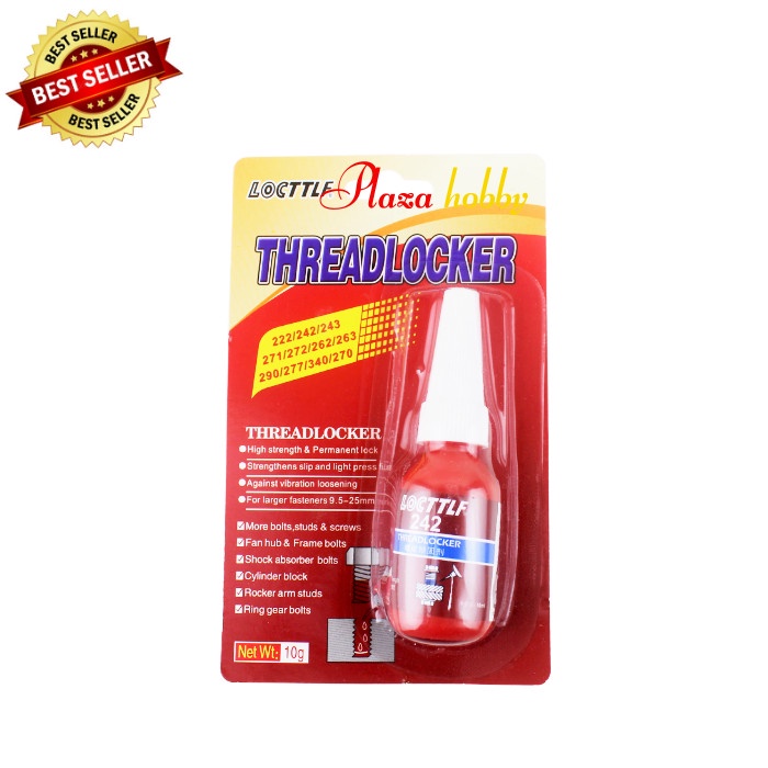 lem baut LOCTTLf 242 10ml high strenght threadlocker rc car brushless