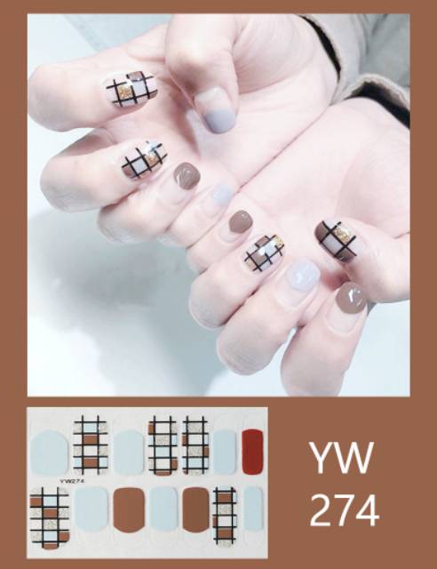 Stiker kuku nail sticker (271-290)