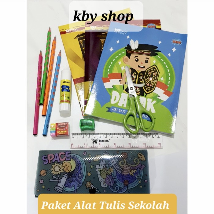 

Terlaris Paket Alat Tulis Sekolah Anak Lengkap Tk / Sd Bergaransi
