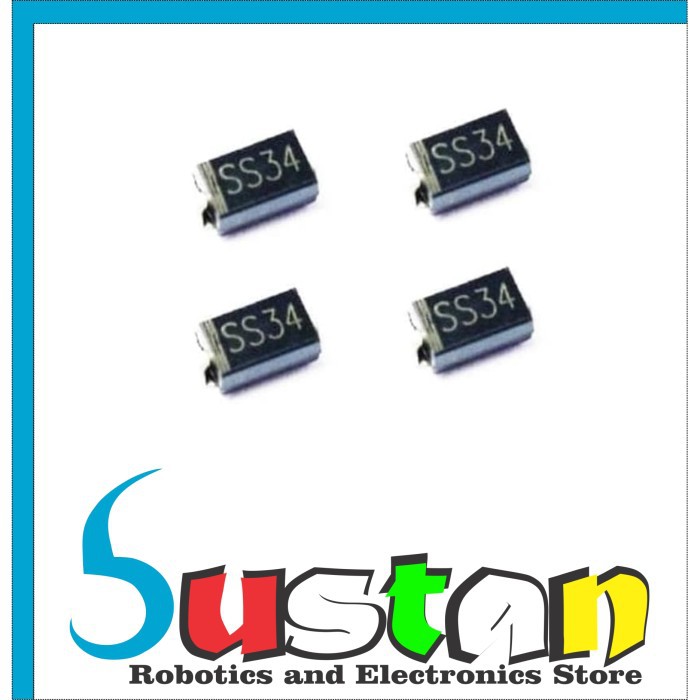 Dioda SMD SS34 1N5822 3A 40V Schottky SMD Schottky Barrier Diode