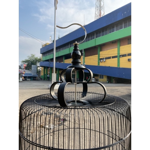 SANGKAR BESI JUMBO F1 diameter 42cm / KANDANG BESI JUMBO f1