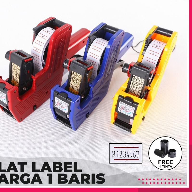

GREAT SALES 9839 Alat Cetak Label Harga Tempel Tag Price Labeller Stempel Produk ㅉ