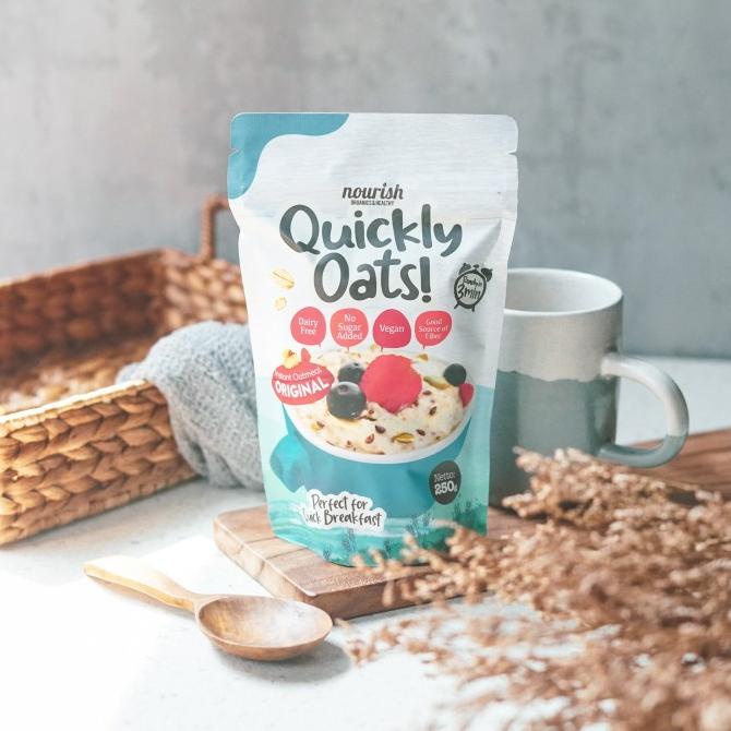 

Quickly Oats! Instant Oatmeal Original BUY 1 GET 1 FREE (250gr x 2pc)