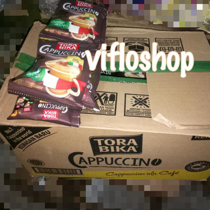 

Kardusan & eceran Kopi Tora Bika/ Torabika Cappuccino (10 x 25 gr)