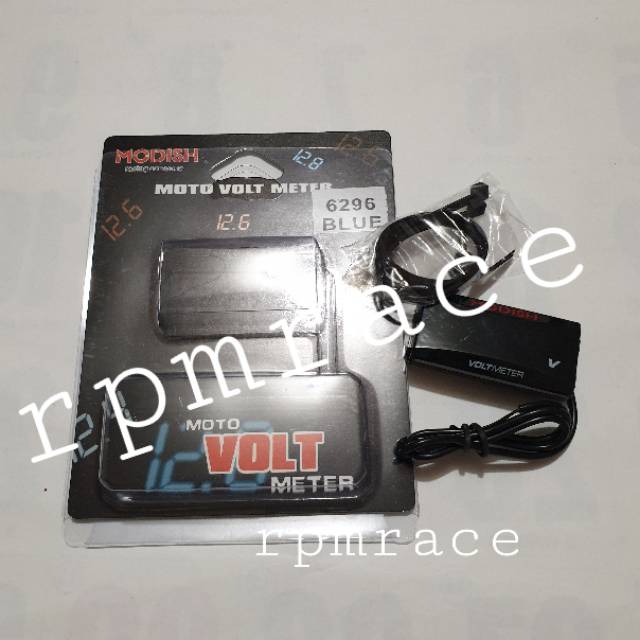 Volt Meter Aki Voltmeter Untuk Pengukur Aki Motor Universal
