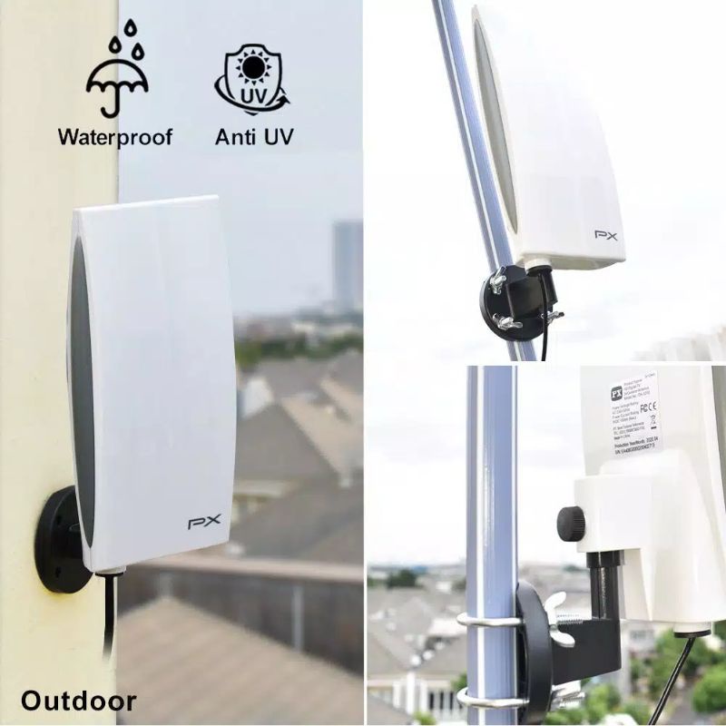 Antena tv digital booster indoor outdoor PX DA-5200