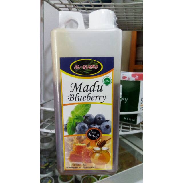 

Madu Asli Bluebery Al Qubro Murni 1kg