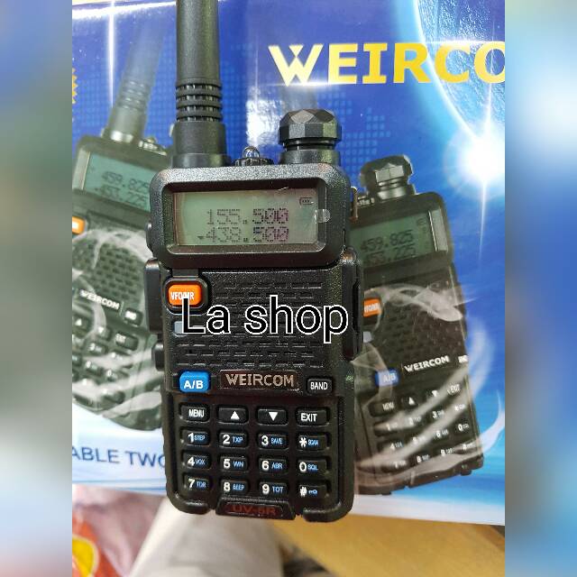 Ht weircom dualband dan bisa fm radio