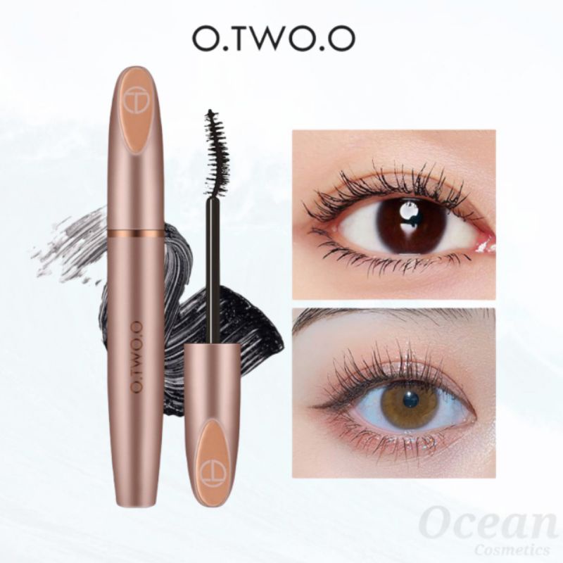 (BPOM) O.TWO.O Mascara Waterproof Long Lasting Curling Eye Lash
