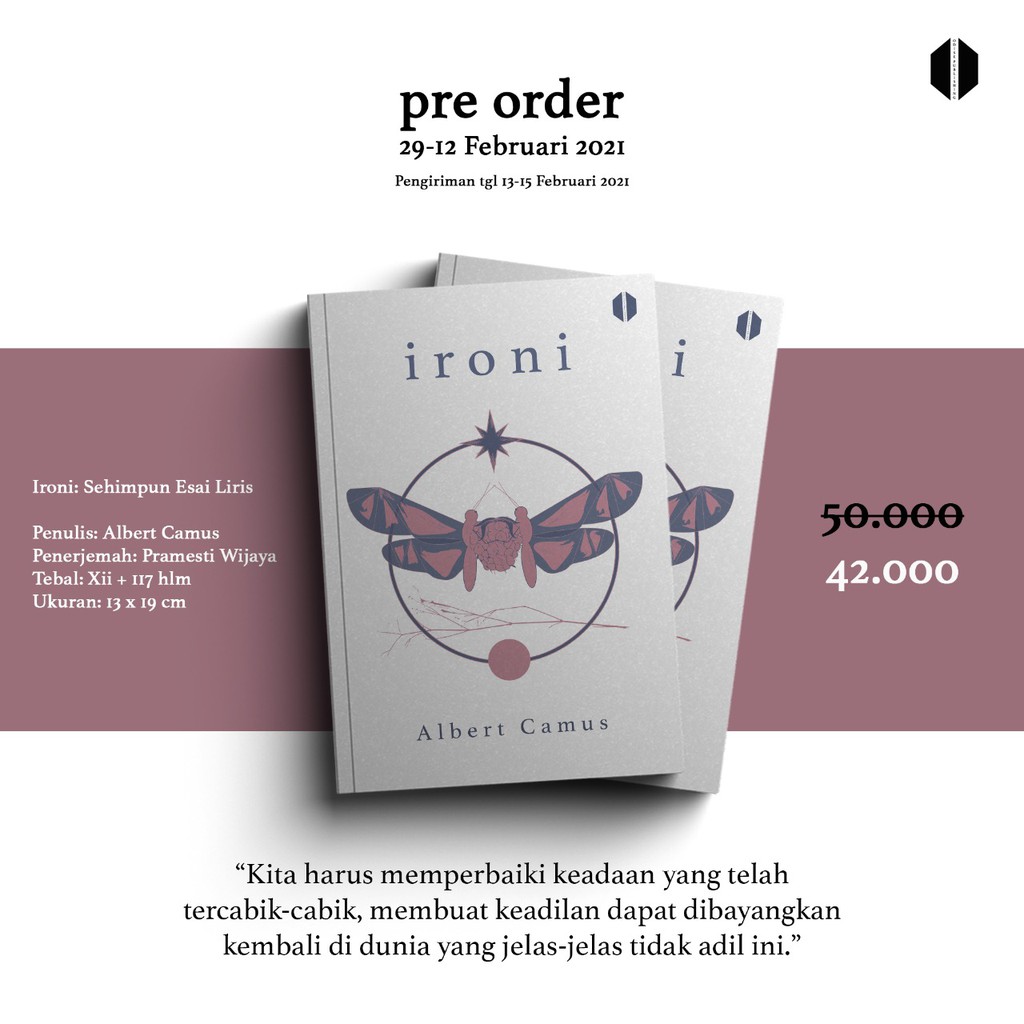 IRONI Sehimpun Esai Liris  - Albert Camus