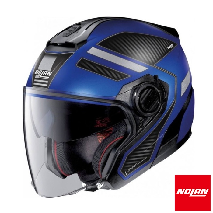 Nolan N40.5 Beltway Blue Half Face Helmet