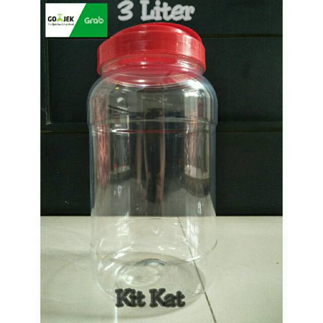 Toples Plastik Bulat Isi 3 Liter Shopee Indonesia 1367