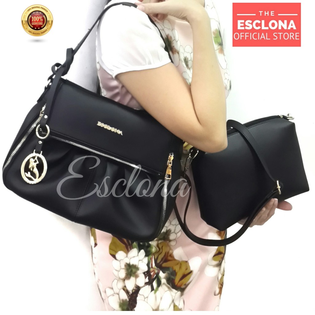 TAS WANITA BATAM ESCLONA 037 TAS TANGAN HANDBAG SELEMPANG WANITA TAS KERJA IMPORT WANITA FASHION S2