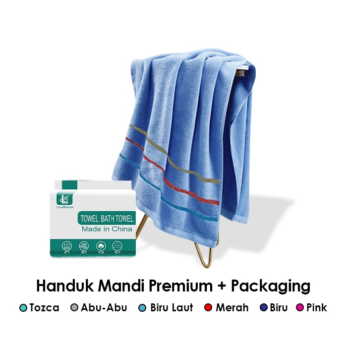 TERMURAH !!! LARIS COD - H12TAs - Handuk Mandi Dewasa - Handuk Mandi Tebal 140x70cm Jumbo Microfiber Handuk Dengan Packaging