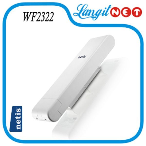 Limited NETIS WF2322 OUTDOOR AP ROUTER 300 MBPS WIRELESS N HIGH POWER