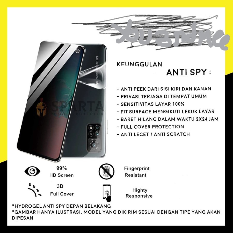 (New-Seller) Tempered CRM Anti SPY+Matte Privacy OPPO A39 A57 A71 A83 A7 A5S A3S A11K A1K A12 A12S A31 A37-A37F-Neo 9 A9-2020 A5-2020 K3 A59 A35 Tempred Anti Pecah Private Ceramic Full Cover/Tempred Glare Doff Black-Hitam Plastik Keramik Tebal Glass PRO