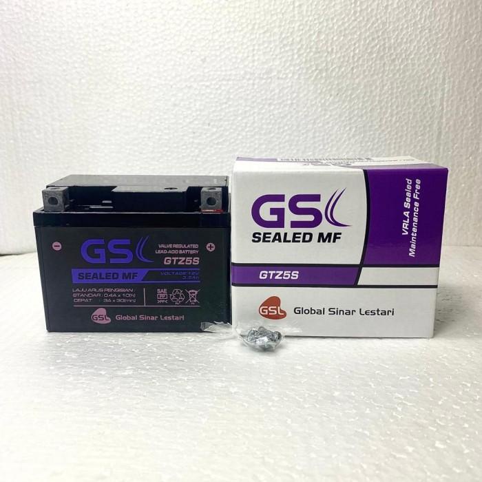 Aki Motor Honda Beat Pop GTZ5S GS Y Accu Kering