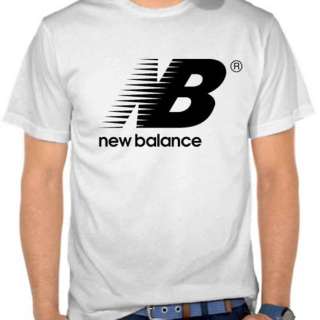 KAOS TSHIRT NEW BALANCE WHITE