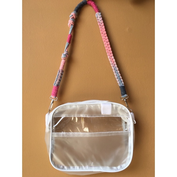 SHOULDER BAG // STRAP BAG MACRAME IHLINA // TALI TAS