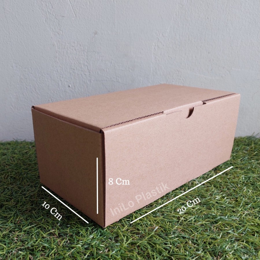 

@10pcs Box Brownies / Box Coklat / Dus Die Cut CB 10x20x8