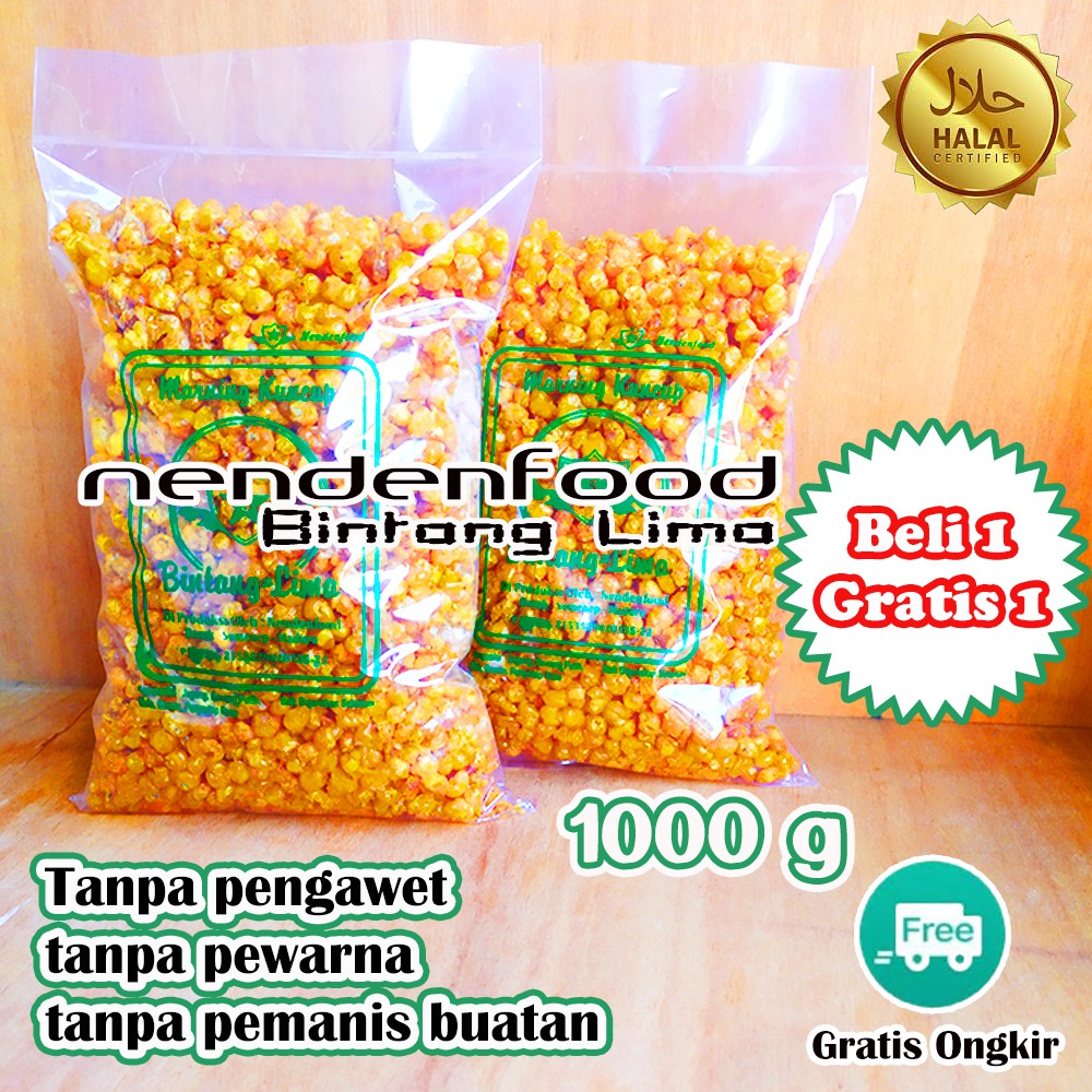 

CEMILAN MARNING JAGUNG MAKANAN RINGAN CAMILAN SNACK KILOAN 1000 g